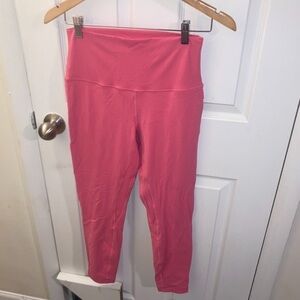 Lululemon Athletica Vibrant Pink Leggings